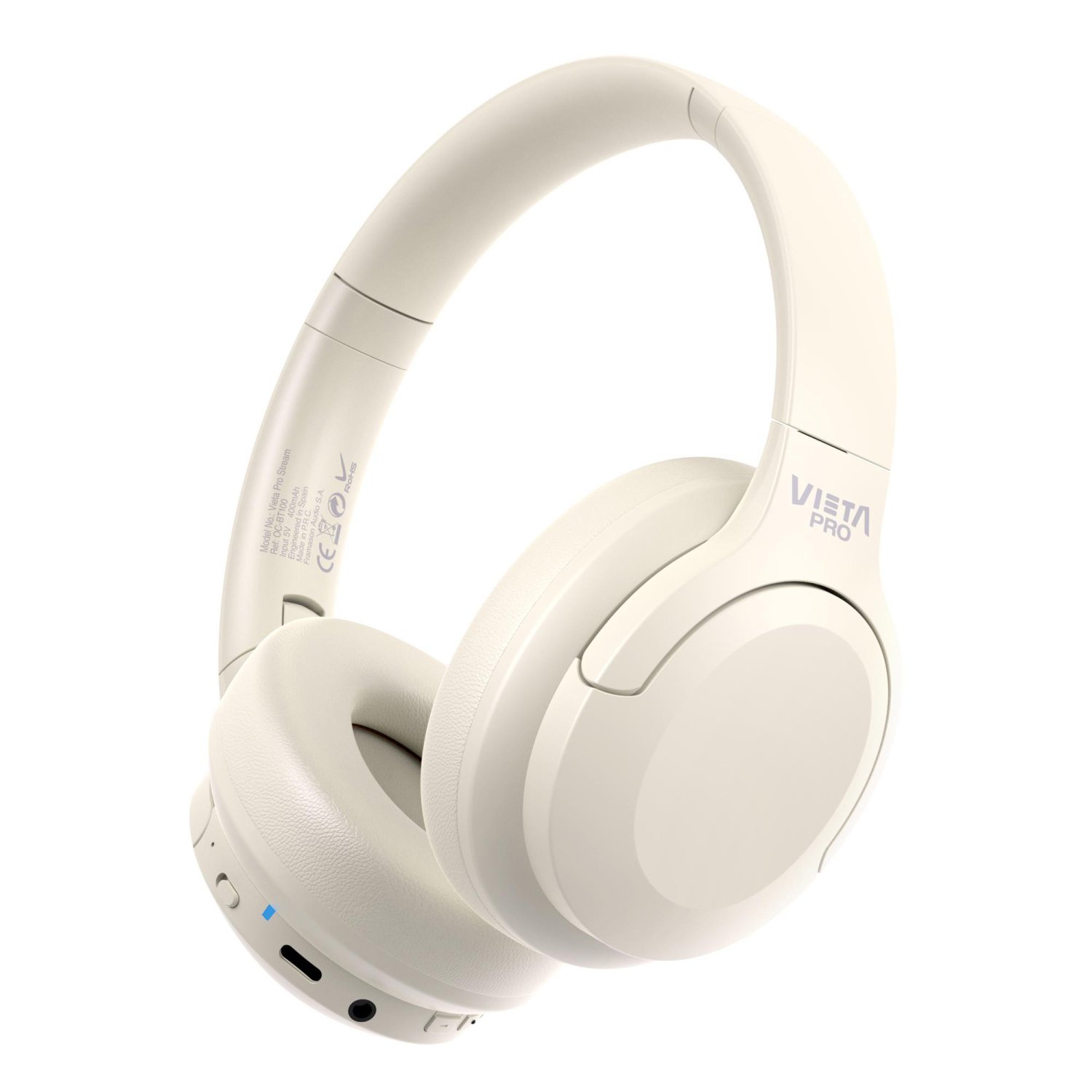 Auriculares Bluetooth Vieta Pro Stream Blancos Usado