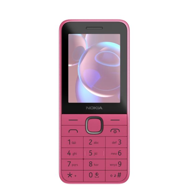 Teléfono Nokia Móvil 225 4G DS GSM Rosa Usado - Imagen 2
