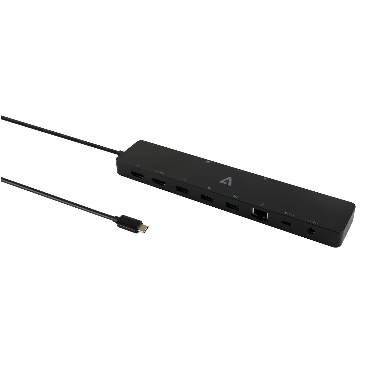 Docking Station V7 DOCKUCPT2D USB-C Dual HDMI 100W Usado *Sin emb.original*