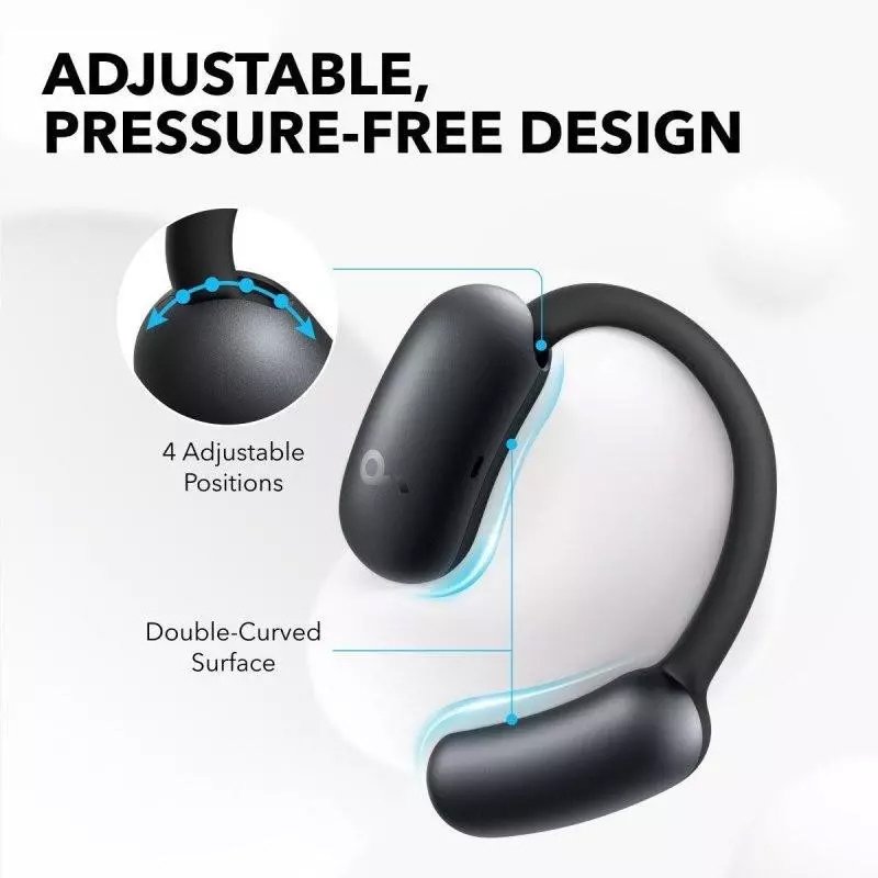 Auriculares ANKER Soundcore Aerofit 2 Bluetooth 5.4 IP55 Negros - Imagen 2