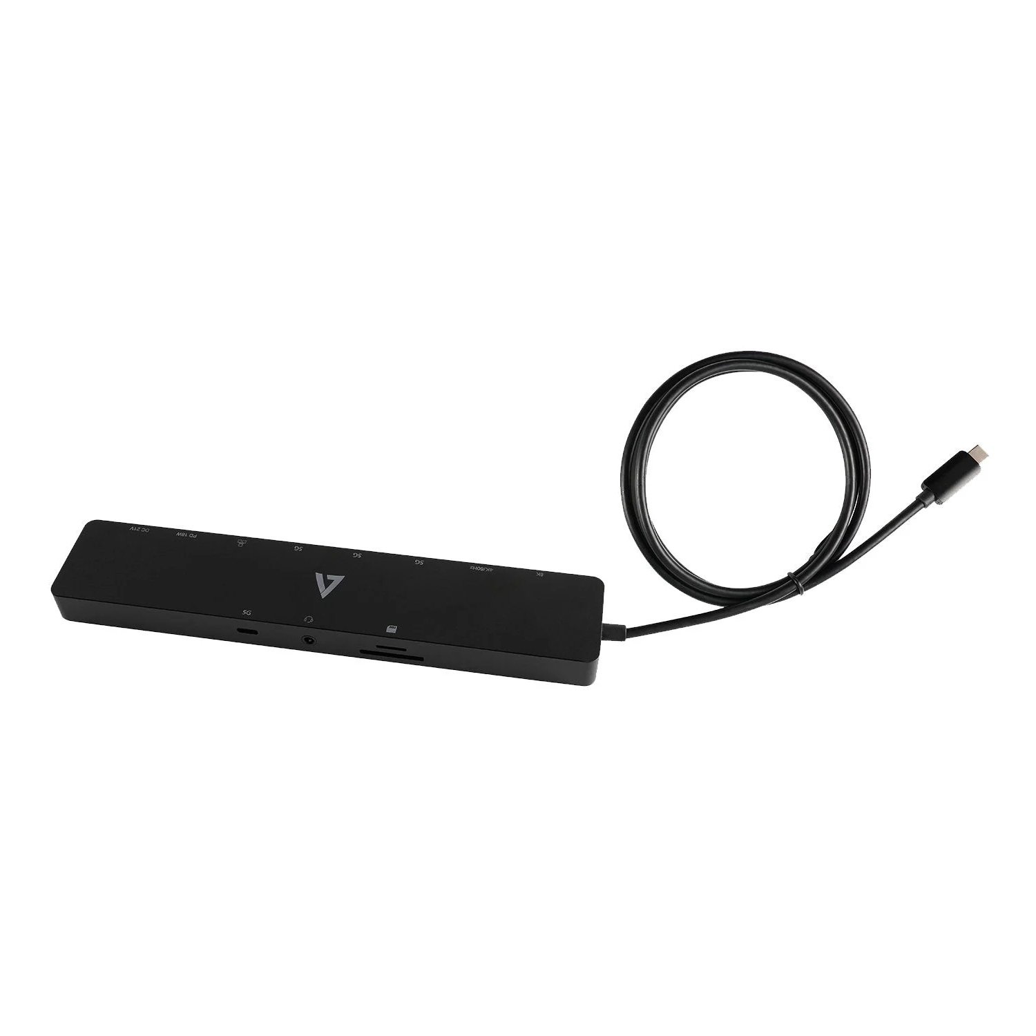 Docking Station V7 DOCKUCPT2D USB-C Dual HDMI 100W Usado *Sin emb.original* - Imagen 2