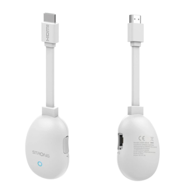 Reproductor multimedia Strong LEAP-NEVE 4K UHD HDMI TV STICK Blanco Usado - Imagen 2